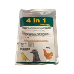 4 in 1 Powder - cage birds and pigeons - treatment - Racing Pigeons