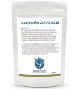 CuMed Pharma - Doxycycline 20% POWDER 100g - Antibiotic - Respiratory Health - Racing Pigeons