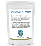 CuMed Pharma - Metronidazole 20% POWDER 100g - Trichomoniasis - Hexamitiasis - Racing Pigeons