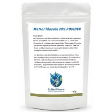 CuMed Pharma - Metronidazole 20% POWDER 100g - Trichomoniasis - Hexamitiasis - Racing Pigeons