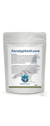 CuMed Pharma - Paratyphoid cure - Para Cure 100g - Salmonella - Racing Pigeons