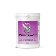 Medpet - Ronsec 100gr powder - Ronidazole and Secnidazole - Racing Pigeons Medpet - Ronsec 100gr powder - Ronidazole and Secnidazole - Racing Pigeons