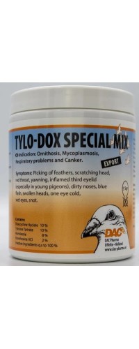 DAC - Tylo-Dox Special Mix 100gr - 4 in 1 - Racing Pigeons