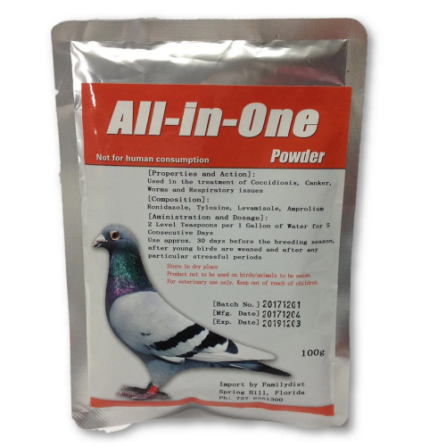 thumbnail image 2 of ESB-3 POWDER For Coccidiosis & Paratyphoid – Birds & Pigeons (Ibercare MED955) 2 of 3