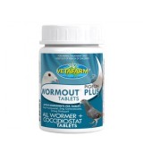 Vetafarm - Pigeon Wormout Plus 50 Tablets - Wormer and Coccidiostat - Racing Pigeons Vetafarm - Pigeon Wormout Plus 50 Tablets - Wormer and Coccidiostat - Racing Pigeons
