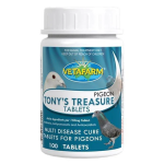 Vetafarm - Tony's Treasure 100 Tablets - 5 in 1 - broad spectrum treatment - Racing Pigeons Vetafarm - Tony's Treasure 100 Tablets - 5 in 1 - broad spectrum treatment - Racing Pigeons