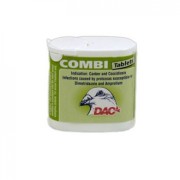 DAC - Combi 3 in 1 - 50 tablets - coccidiosis - trichomonades - canker - Racing Pigeons