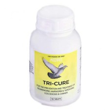Medpet - Tri-Cure 100 pills - Coccidiosis - Canker - Worm - Racing Pigeons
