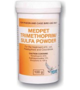 Medpet - Trimethoprim Sulfa 100g - Intestinal infections - Racing Pigeons