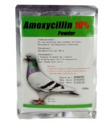 Amoxicillin 10% - 100g - E-Coli - Salmonella - Racing Pigeons Amoxicillin 10% - 100g - E-Coli - Salmonella - Racing Pigeons