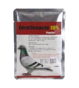 Enrofloxacin 100gr - Enrofloxacine 10% - Powder Treatment - Racing Pigeons Enrofloxacin 100gr - Enrofloxacine 10% - Powder Treatment - Racing Pigeons