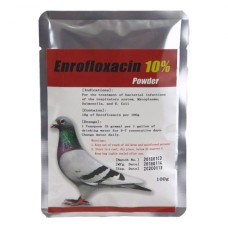 Enrofloxacin 100gr - Enrofloxacine 10% - Powder Treatment - Racing Pigeons