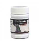 Enrofloxacin 100 tablets - Enrofloxacine 10% - Pills Treatment - Racing Pigeons Enrofloxacin 100 tablets - Enrofloxacine 10% - Pills Treatment - Racing Pigeons