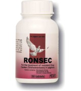 Medpet - Ronsec 50 Pills - Ronidazole and Secnidazole - Racing Pigeons