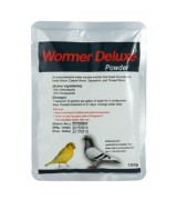 Wormer Deluxe 100gr powder - Worm Treatment - Racing Pigeons Wormer Deluxe 100gr powder - Worm Treatment - Racing Pigeons