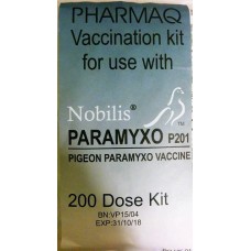 Pharmaq - Vaccination Kit - 200 Doses - Racing Pigeons