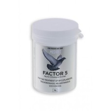 Medpet - Factor 5 - 50gr - 5 in 1 - Racing Pigeons Medpet - Factor 5 - 50gr - 5 in 1 - Racing Pigeons