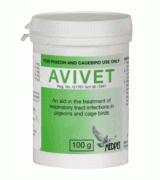 Medpet - Avivet 100gr - Amoxycillin - bacterial diseases - Racing Pigeons