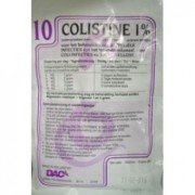 DAC - Colistine 1% 50 gr - E-coli - Salmonella - Racing Pigeons