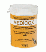 Medpet - Medicox 100g - Coccidiosis - Racing Pigeons Medpet - Medicox 100g - Coccidiosis - Racing Pigeons