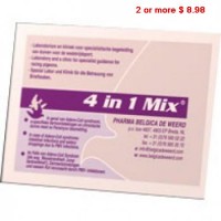 4 in 1 Mix - 5 sachets - PMV-infections - by Belgica de Weerd